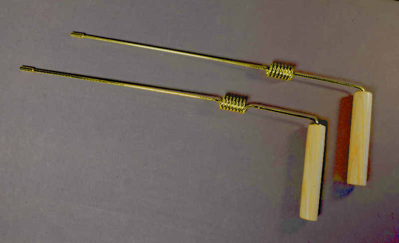 Winkelruten
          mit Verst�rkerspule